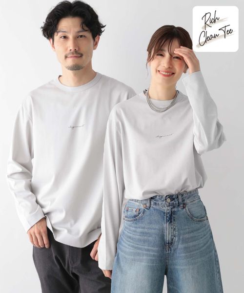 GLOBAL WORK リッチクリーンTEE/プリント/長袖/116237 ライトグレー XL メンズインナー グローバルワーク 116237 and ST アンドエスティ(旧ドットエスティ) GLOBAL WORK リッチクリーンTEE/プリント/長袖/116237 ライトグレー XL メンズインナー グローバルワーク 116237 and ST アンドエスティ(旧ドットエスティ)