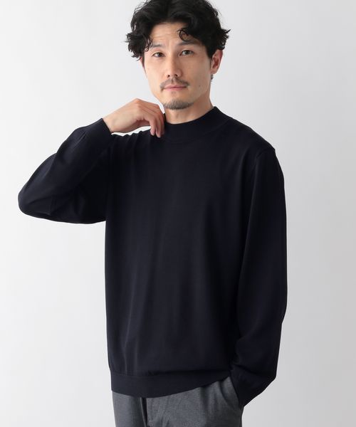 GLOBAL WORK アンチピリングニット/モックネック/116306/アウトレット価格 ネイビー XL メンズインナー グローバルワーク 116306 and ST アンドエスティ(旧ドットエスティ) GLOBAL WORK アンチピリングニット/モックネック/116306/アウトレット価格 ネイビー XL メンズインナー グローバルワーク 116306 and ST アンドエスティ(旧ドットエスティ)