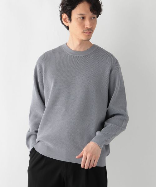 GLOBAL WORK アンチピリングワッフルニット/116381 グレー S メンズインナー グローバルワーク 116381 and ST アンドエスティ(旧ドットエスティ) GLOBAL WORK アンチピリングワッフルニット/116381 グレー S メンズインナー グローバルワーク 116381 and ST アンドエスティ(旧ドットエスティ)