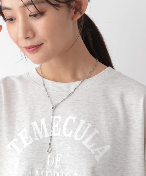 GLOBAL WORK マメマンデルネックレス/125007 ライトグレー ウィメンズグッズ グローバルワーク 125007 and ST アンドエスティ(旧ドットエスティ) GLOBAL WORK マメマンデルネックレス/125007 ライトグレー ウィメンズグッズ グローバルワーク 125007 and ST アンドエスティ(旧ドットエスティ)