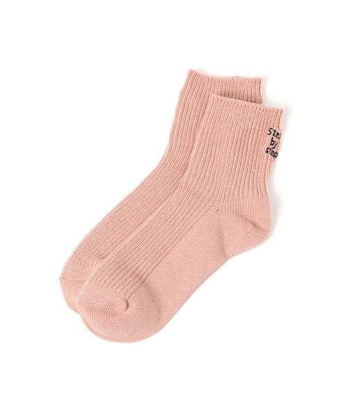 GLOBAL WORK カラーロゴソックス抗菌防臭/125850 ピンク FREE ウィメンズグッズ グローバルワーク 125850 and ST アンドエスティ(旧ドットエスティ) GLOBAL WORK カラーロゴソックス抗菌防臭/125850 ピンク FREE ウィメンズグッズ グローバルワーク 125850 and ST アンドエスティ(旧ドットエスティ)