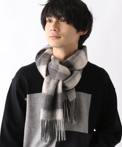 GLOBAL WORK ファインタッチウールマフラー/132394 ベージュ メンズグッズ グローバルワーク 132394 and ST アンドエスティ(旧ドットエスティ) GLOBAL WORK ファインタッチウールマフラー/132394 ベージュ メンズグッズ グローバルワーク 132394 and ST アンドエスティ(旧ドットエスティ)
