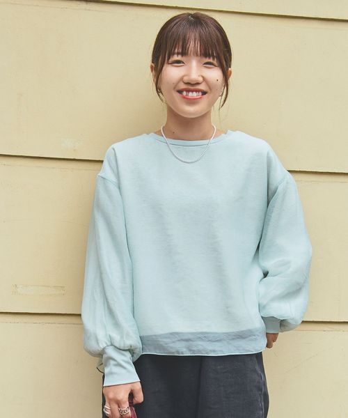 GLOBAL WORK 低身長Chiakiさんプロデュース/レイヤードスウエット/EiiS/133757 ライトグレー S ウィメンズインナー グローバルワーク 133757 and ST アンドエスティ(旧ドットエスティ) GLOBAL WORK 低身長Chiakiさんプロデュース/レイヤードスウエット/EiiS/133757 ライトグレー S ウィメンズインナー グローバルワーク 133757 and ST アンドエスティ(旧ドットエスティ)