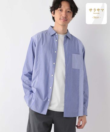 サラサマ切り替えシャツ/136262 | [公式]グローバルワーク （GLOBAL