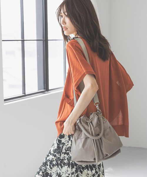 GLOBAL WORK 撥水軽量2WAYバッグ/137590 ライトグレー ウィメンズグッズ グローバルワーク 137590 and ST アンドエスティ(旧ドットエスティ) GLOBAL WORK 撥水軽量2WAYバッグ/137590 ライトグレー ウィメンズグッズ グローバルワーク 137590 and ST アンドエスティ(旧ドットエスティ)