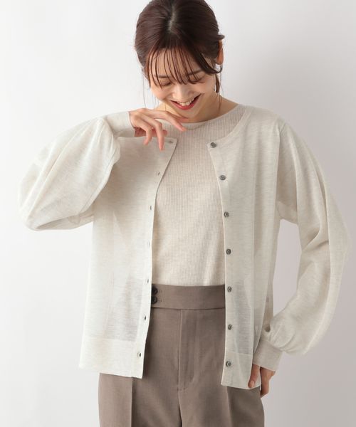 GLOBAL WORK MATINEE LINE/レヴィータクルーカーディガン/138842 ナチュラル L マチネ グローバルワーク 138842 and ST アンドエスティ(旧ドットエスティ) GLOBAL WORK MATINEE LINE/レヴィータクルーカーディガン/138842 ナチュラル L マチネ グローバルワーク 138842 and ST アンドエスティ(旧ドットエスティ)