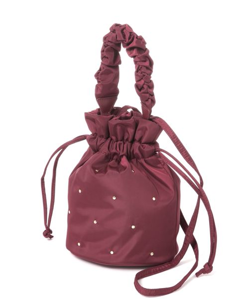 GLOBAL WORK 一部店舗限定/カシメ巾着3WAYショルダー/143005 レッド ウィメンズグッズ グローバルワーク 143005 and ST アンドエスティ（旧ドットエスティ）