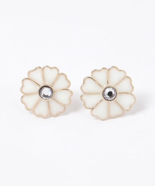 GLOBAL WORK ステンド風フラワーピアス/ 145250 オフホワイト ウィメンズグッズ グローバルワーク 145250 and ST アンドエスティ(旧ドットエスティ) GLOBAL WORK ステンド風フラワーピアス/ 145250 オフホワイト ウィメンズグッズ グローバルワーク 145250 and ST アンドエスティ(旧ドットエスティ)
