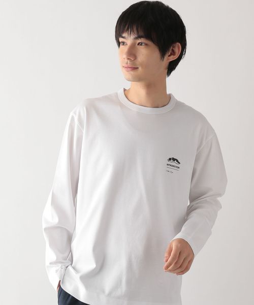 GLOBAL WORK リッチクリーンTEEプリント/長袖/147181 ホワイト M メンズインナー グローバルワーク 147181 and ST アンドエスティ(旧ドットエスティ) GLOBAL WORK リッチクリーンTEEプリント/長袖/147181 ホワイト M メンズインナー グローバルワーク 147181 and ST アンドエスティ(旧ドットエスティ)