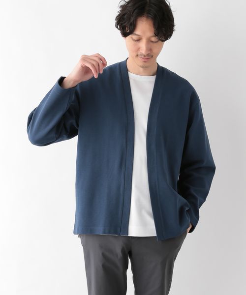 GLOBAL WORK クリーンミラノリブカーディガン/147308 ブルー S メンズインナー グローバルワーク 147308 and ST アンドエスティ(旧ドットエスティ) GLOBAL WORK クリーンミラノリブカーディガン/147308 ブルー S メンズインナー グローバルワーク 147308 and ST アンドエスティ(旧ドットエスティ)