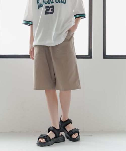 GLOBAL WORK DRY/ストレッチハーフパンツ/キッズ/147340 ライトベージュ キッズ グローバルワーク 147340 and ST アンドエスティ(旧ドットエスティ) GLOBAL WORK DRY/ストレッチハーフパンツ/キッズ/147340 ライトベージュ キッズ グローバルワーク 147340 and ST アンドエスティ(旧ドットエスティ)