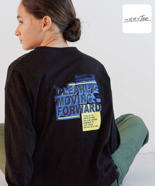 GLOBAL WORK ヘビロッTEE/プリント長袖/キッズ/147381 ブラック キッズ グローバルワーク 147381 and ST アンドエスティ(旧ドットエスティ) GLOBAL WORK ヘビロッTEE/プリント長袖/キッズ/147381 ブラック キッズ グローバルワーク 147381 and ST アンドエスティ(旧ドットエスティ)