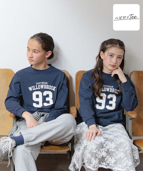 GLOBAL WORK ヘビロッTEE/プリント長袖/キッズ/147381 ネイビー キッズ グローバルワーク 147381 and ST アンドエスティ(旧ドットエスティ) GLOBAL WORK ヘビロッTEE/プリント長袖/キッズ/147381 ネイビー キッズ グローバルワーク 147381 and ST アンドエスティ(旧ドットエスティ)