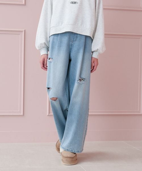 GLOBAL WORK GOODデニムワイドアソート/キッズ/147408 ブルー キッズ グローバルワーク 147408 and ST アンドエスティ(旧ドットエスティ) GLOBAL WORK GOODデニムワイドアソート/キッズ/147408 ブルー キッズ グローバルワーク 147408 and ST アンドエスティ(旧ドットエスティ)