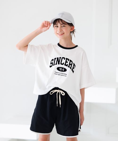 GLOBAL WORK ヘビロッTEE/ワイド半袖/キッズ/147423 ライトグレー キッズ グローバルワーク 147423 and ST アンドエスティ(旧ドットエスティ) GLOBAL WORK ヘビロッTEE/ワイド半袖/キッズ/147423 ライトグレー キッズ グローバルワーク 147423 and ST アンドエスティ(旧ドットエスティ)