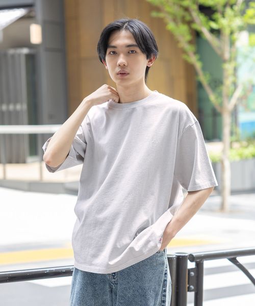 GLOBAL WORK USAロゴ刺繍T半袖/AND YUA ANY/147471 ライトグレー L キッズ グローバルワーク 147471 and ST アンドエスティ(旧ドットエスティ) GLOBAL WORK USAロゴ刺繍T半袖/AND YUA ANY/147471 ライトグレー L キッズ グローバルワーク 147471 and ST アンドエスティ(旧ドットエスティ)