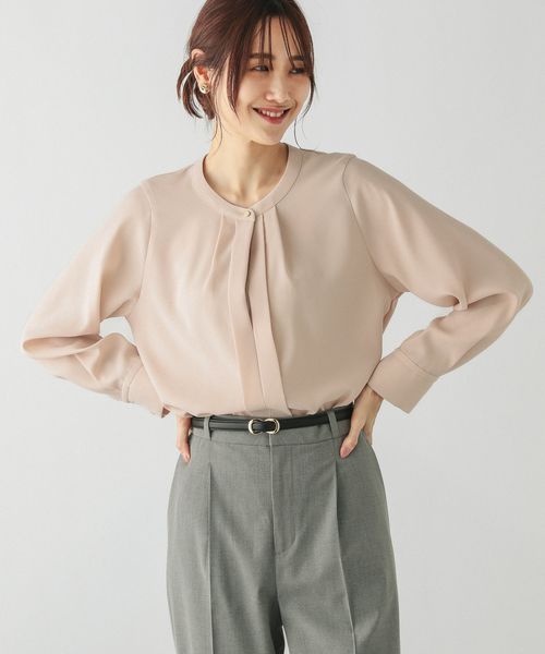GLOBAL WORK キレイつづく2WAYタックブラウス/147533 ピンク L ウィメンズインナー グローバルワーク 147533 and ST アンドエスティ(旧ドットエスティ) GLOBAL WORK キレイつづく2WAYタックブラウス/147533 ピンク L ウィメンズインナー グローバルワーク 147533 and ST アンドエスティ(旧ドットエスティ)
