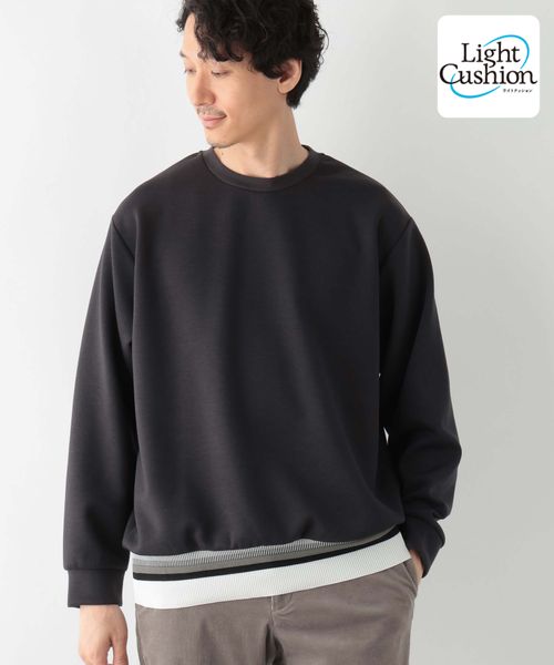 GLOBAL WORK ライトクッションニット切り替え/149932 チャコールグレー M メンズインナー グローバルワーク 149932 and ST アンドエスティ(旧ドットエスティ) GLOBAL WORK ライトクッションニット切り替え/149932 チャコールグレー M メンズインナー グローバルワーク 149932 and ST アンドエスティ(旧ドットエスティ)