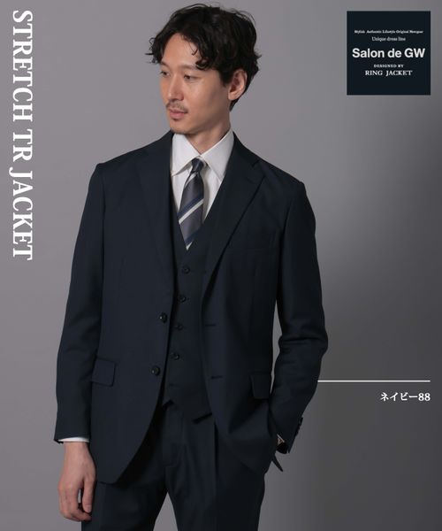 ストレッチTR セットアップスーツ/Salon de GW リングヂャケットXL