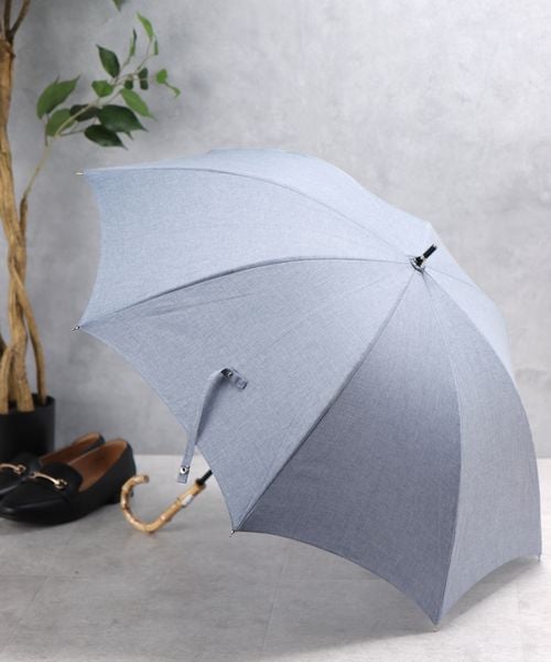 GLOBAL WORK バンブー晴雨長傘 ライトブルー ウィメンズグッズ グローバルワーク 172221 and ST アンドエスティ(旧ドットエスティ) GLOBAL WORK バンブー晴雨長傘 ライトブルー ウィメンズグッズ グローバルワーク 172221 and ST アンドエスティ(旧ドットエスティ)