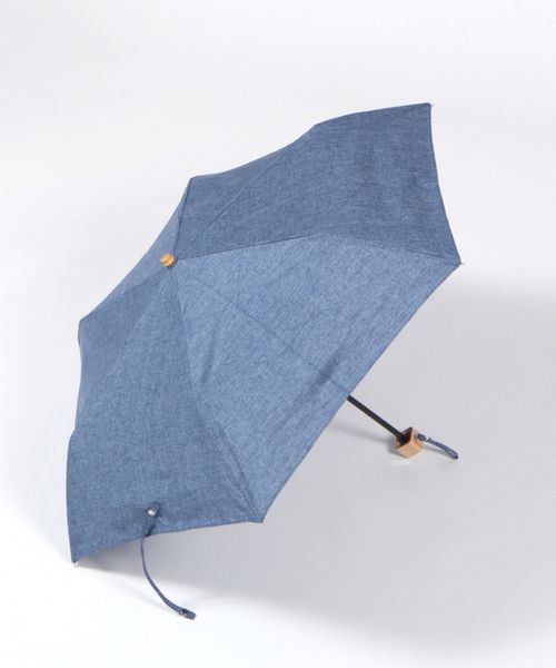 GLOBAL WORK ウッド晴雨折りたたみ傘/172228 ブルー ウィメンズグッズ グローバルワーク 172228 and ST アンドエスティ(旧ドットエスティ) GLOBAL WORK ウッド晴雨折りたたみ傘/172228 ブルー ウィメンズグッズ グローバルワーク 172228 and ST アンドエスティ(旧ドットエスティ)