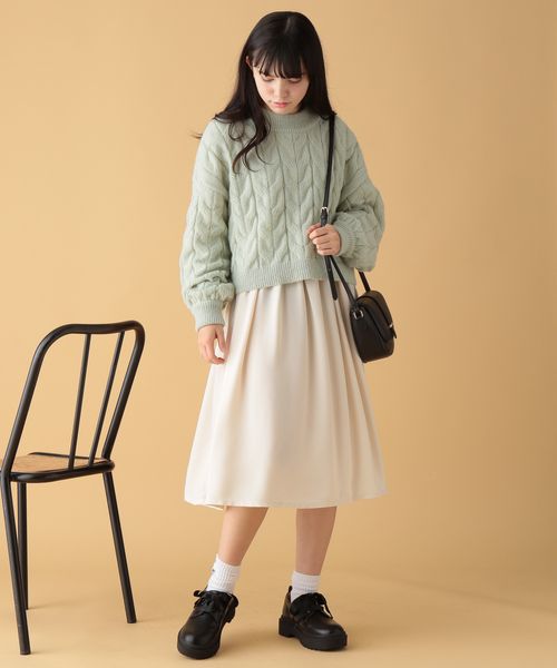 2SETニット＊ワンピース/AND YUA ANY/アウトレット価格 150cm