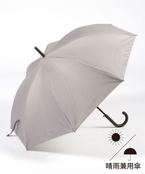 GLOBAL WORK 晴雨兼用長傘 ライトグレー ウィメンズグッズ グローバルワーク 174703 and ST アンドエスティ(旧ドットエスティ) GLOBAL WORK 晴雨兼用長傘 ライトグレー ウィメンズグッズ グローバルワーク 174703 and ST アンドエスティ(旧ドットエスティ)