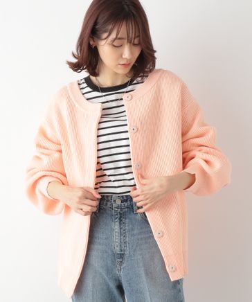 専用ページ　リッチライトメッシュZIPカーディガン　デニムビスチェ GLOBAL WORK｜リッチライトメッシュZIPカーディガン/133014