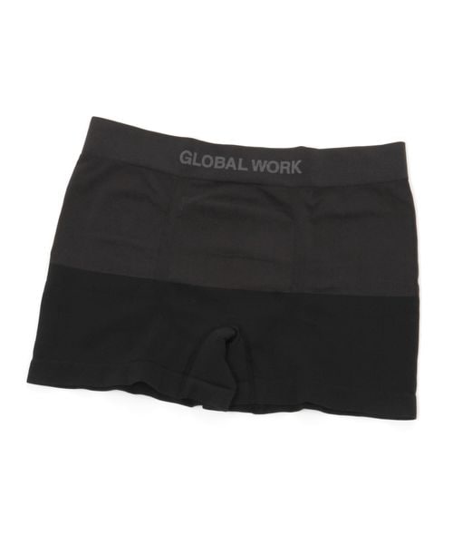 GLOBAL WORK らくごこちフィットボクサー/183468/アウトレット価格 ライトグレー FREE メンズグッズ グローバルワーク 183468 and ST アンドエスティ（旧ドットエスティ）