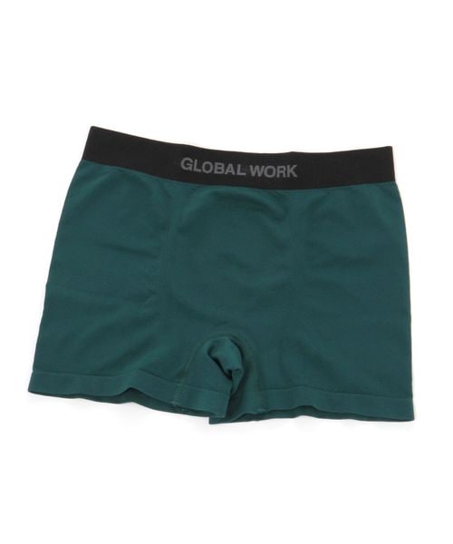 GLOBAL WORK らくごこちフィットボクサー/183468/アウトレット価格 グリーン FREE メンズグッズ グローバルワーク 183468 and ST アンドエスティ（旧ドットエスティ）