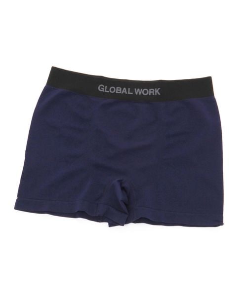 GLOBAL WORK らくごこちフィットボクサー/183468/アウトレット価格 ネイビー FREE メンズグッズ グローバルワーク 183468 and ST アンドエスティ（旧ドットエスティ）