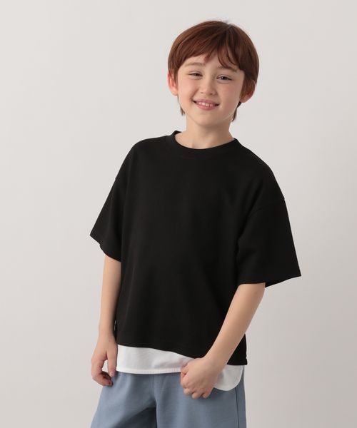 ヘビロッTEE／ワッフル半袖/キッズ/95-165cm展開 | [公式