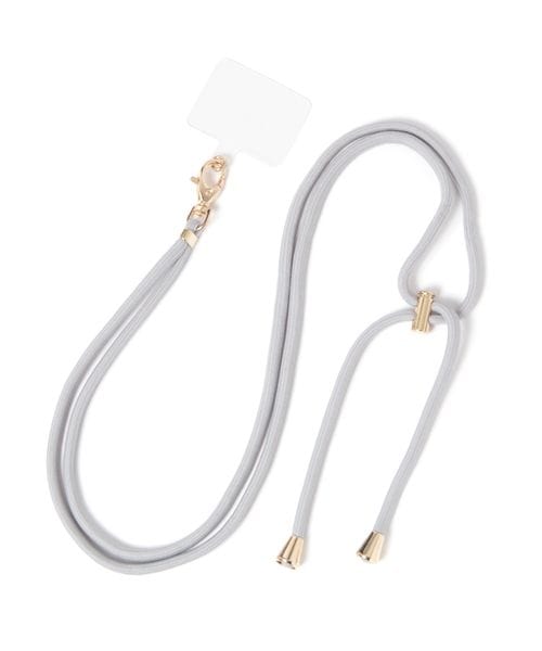 GLOBAL WORK スマホショルダー/190565 ライトグレー ウィメンズグッズ グローバルワーク 190565 and ST アンドエスティ(旧ドットエスティ) GLOBAL WORK スマホショルダー/190565 ライトグレー ウィメンズグッズ グローバルワーク 190565 and ST アンドエスティ(旧ドットエスティ)