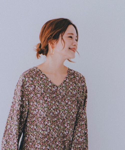 高山直子さんコラボ サラリラvネックフレアワンピース Eiis 公式 グローバルワーク Global Work 通販