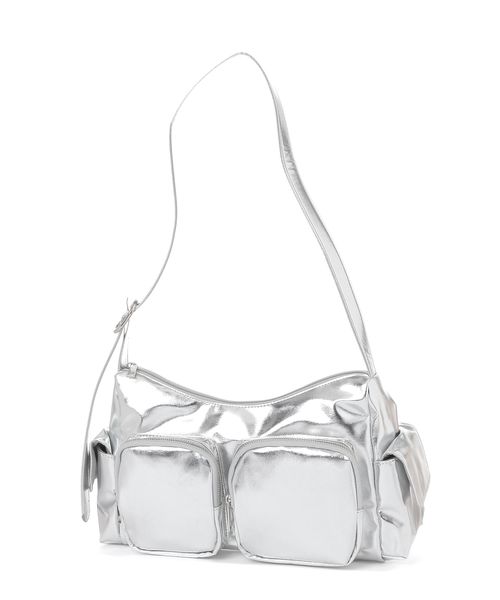 GLOBAL WORK スペ軽4ポケ2WAYショルダー/208923 ライトグレー ウィメンズグッズ グローバルワーク 208923 and ST アンドエスティ（旧ドットエスティ）