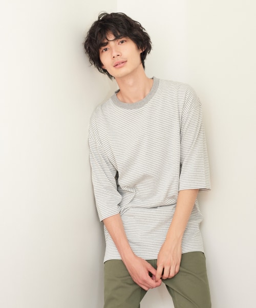 リラックスシルエットt 7分袖 公式 グローバルワーク Global Work 通販