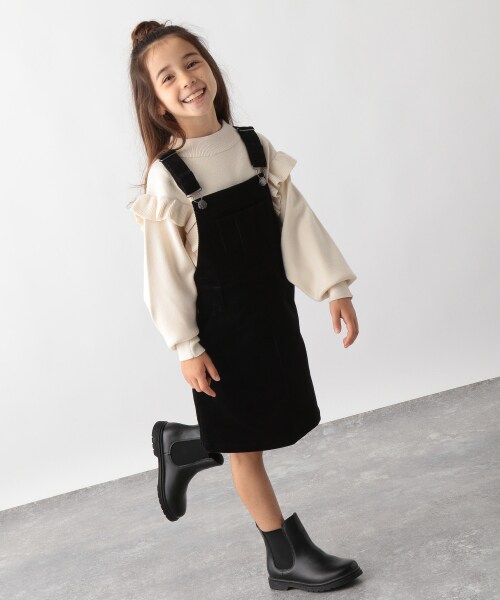 100 160cm展開 ソフトコーデュロイジャンスカ キッズ 公式 グローバルワーク Global Work 通販