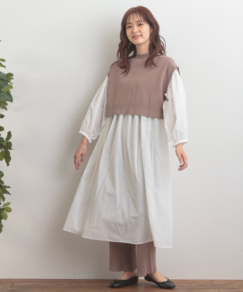 2wayレイヤーワンピセット 公式 グローバルワーク Global Work 通販
