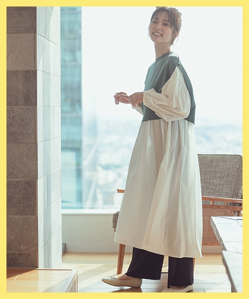 2wayレイヤーワンピセット 公式 グローバルワーク Global Work 通販