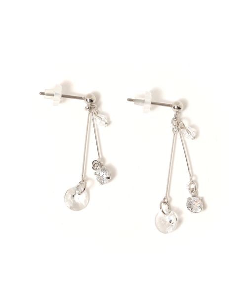 GLOBAL WORK 垂れストーンピアス/253081 ライトグレー ウィメンズグッズ グローバルワーク 253081 and ST アンドエスティ(旧ドットエスティ) GLOBAL WORK 垂れストーンピアス/253081 ライトグレー ウィメンズグッズ グローバルワーク 253081 and ST アンドエスティ(旧ドットエスティ)
