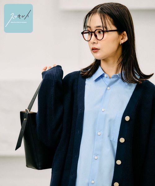 GLOBAL WORK スッキレイショートVネックカーディガン長袖/253314 ネイビー L ウィメンズインナー グローバルワーク 253314 and ST アンドエスティ(旧ドットエスティ) GLOBAL WORK スッキレイショートVネックカーディガン長袖/253314 ネイビー L ウィメンズインナー グローバルワーク 253314 and ST アンドエスティ(旧ドットエスティ)
