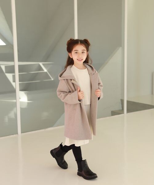 100 160cm展開 ニットレイヤード2pワンピ キッズ 公式 グローバルワーク Global Work 通販