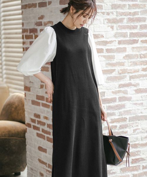 袖ボリューム着映えワンピース 公式 グローバルワーク Global Work 通販