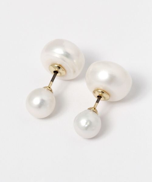 淡水パールリバーシブルピアス Matinee Line 公式 グローバルワーク Global Work 通販