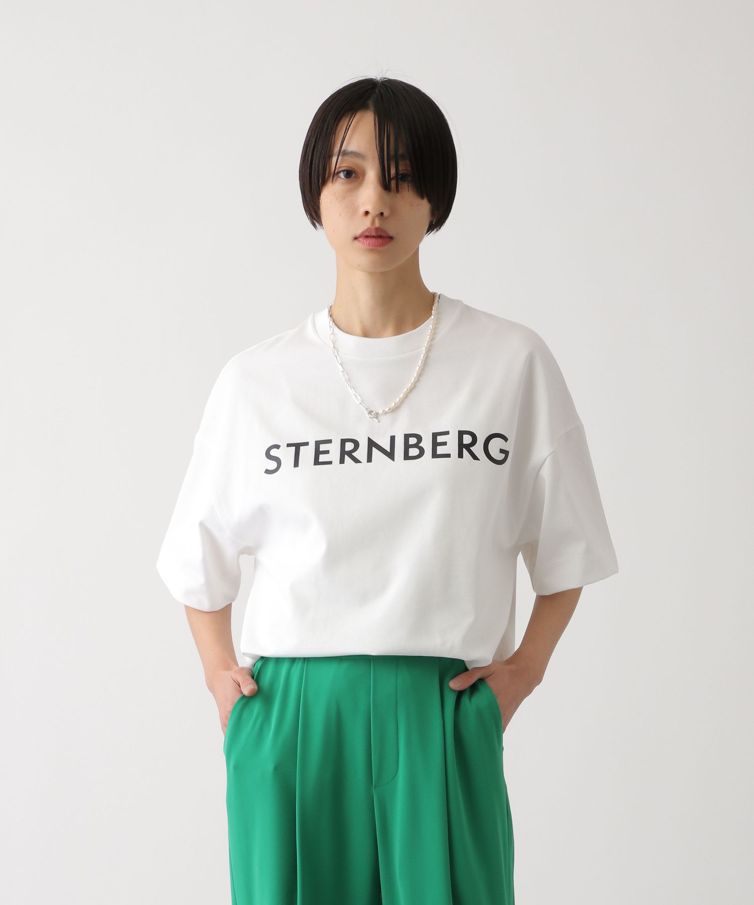 【STERNBERG】ロゴプリントTシャツ＜UNISEX＞ ＸＳ