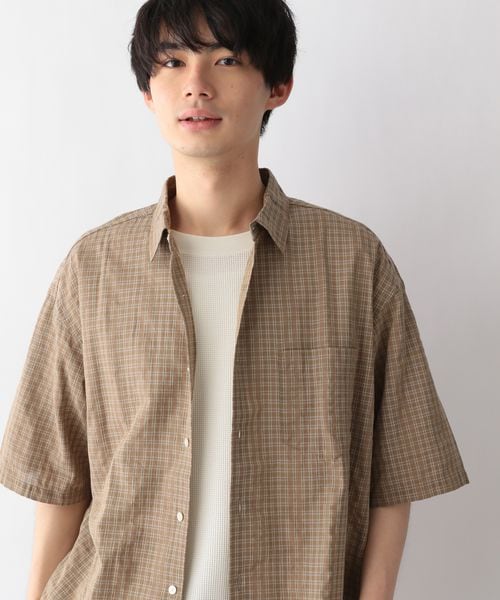 シアドビーチェックシャツ 公式 グローバルワーク Global Work 通販