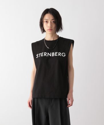 【STERNBERG】ロゴノースリーブTシャツ