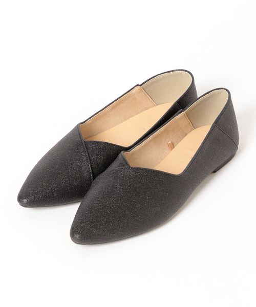 GLOBAL WORK らくっション踏めるポインテッドバブーシュ/282406 シルバー L ウィメンズグッズ グローバルワーク 282406 and ST アンドエスティ(旧ドットエスティ) GLOBAL WORK らくっション踏めるポインテッドバブーシュ/282406 シルバー L ウィメンズグッズ グローバルワーク 282406 and ST アンドエスティ(旧ドットエスティ)