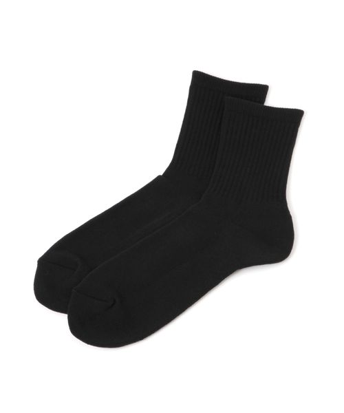GLOBAL WORK ソックス3足で990円/らくごこちフィットソックス/ミドル/283172 ブラック メンズグッズ グローバルワーク 283172 and ST アンドエスティ(旧ドットエスティ) GLOBAL WORK ソックス3足で990円/らくごこちフィットソックス/ミドル/283172 ブラック メンズグッズ グローバルワーク 283172 and ST アンドエスティ(旧ドットエスティ)