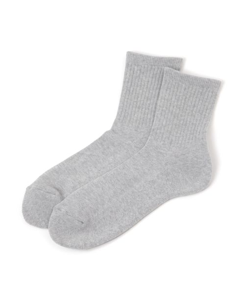 GLOBAL WORK ソックス3足で990円/らくごこちフィットソックス/ミドル/283172 グレー メンズグッズ グローバルワーク 283172 and ST アンドエスティ(旧ドットエスティ) GLOBAL WORK ソックス3足で990円/らくごこちフィットソックス/ミドル/283172 グレー メンズグッズ グローバルワーク 283172 and ST アンドエスティ(旧ドットエスティ)